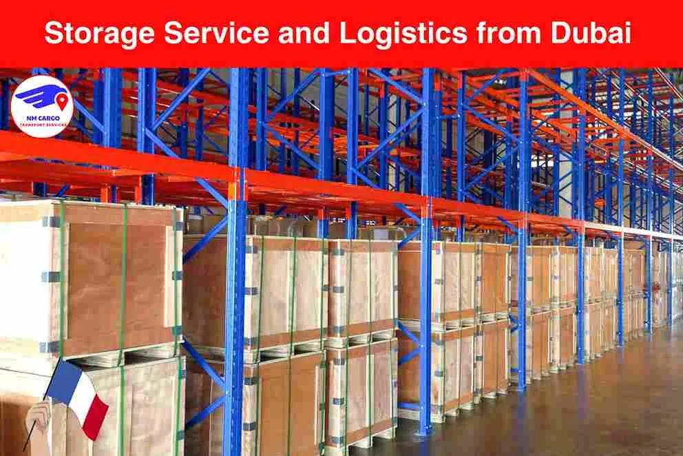 Storage Service and Logistics from Dubai to Saint Etienne