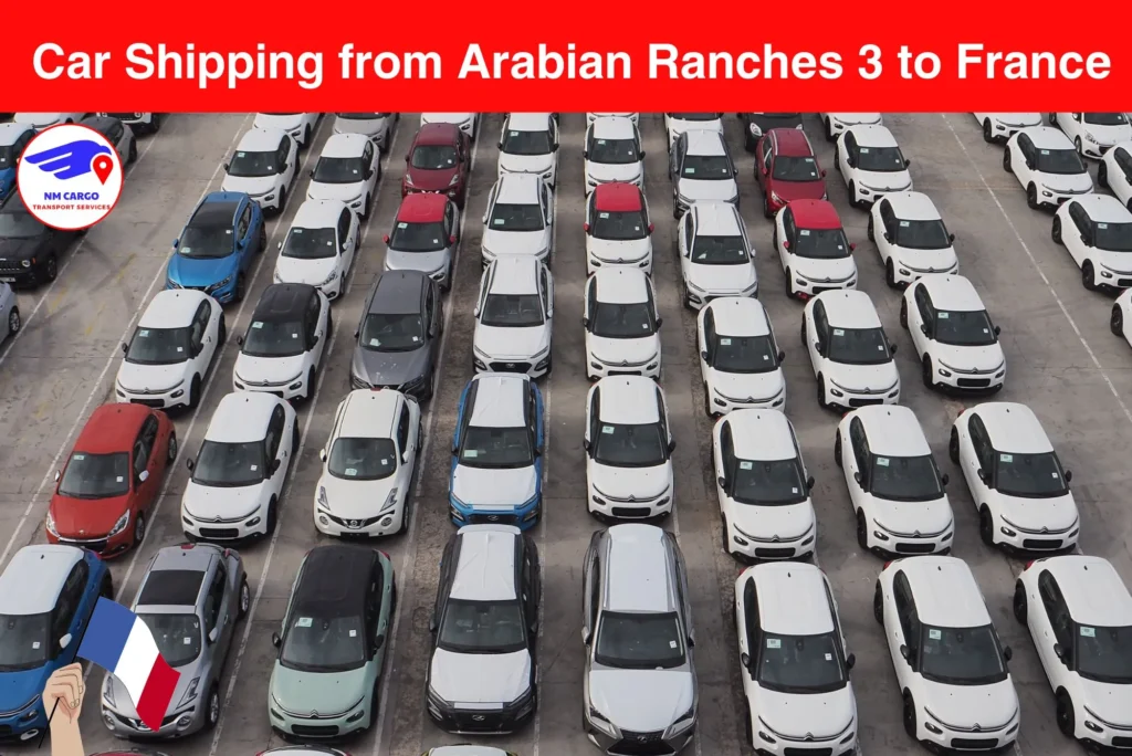 Car Shipping from Arabian Ranches 3 to France