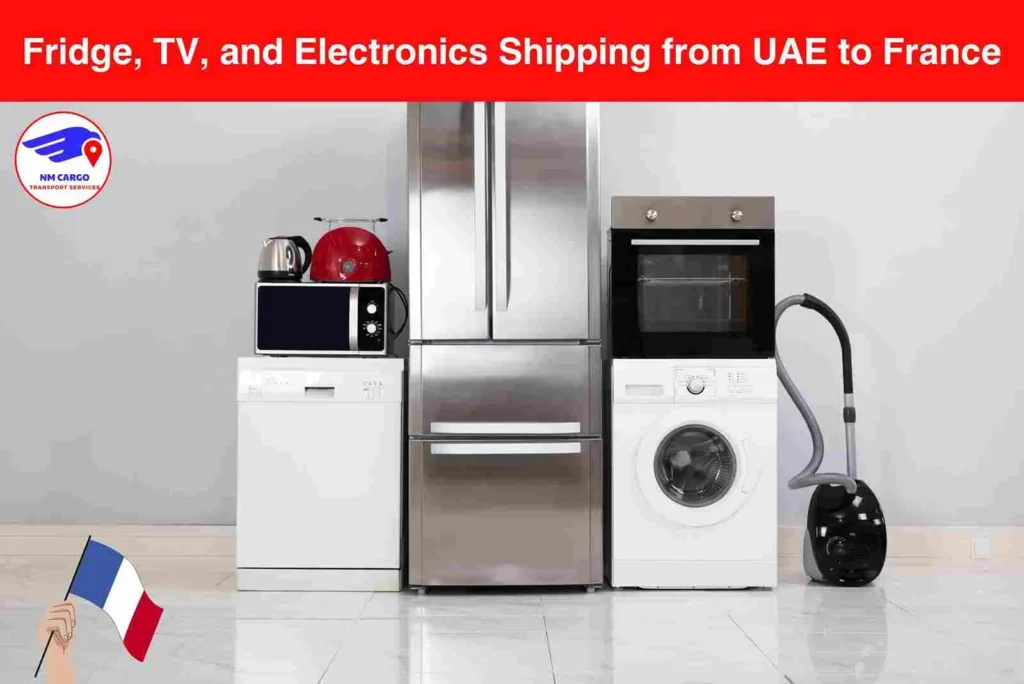 Fridge, TV, and Electronics Shipping from UAE to France