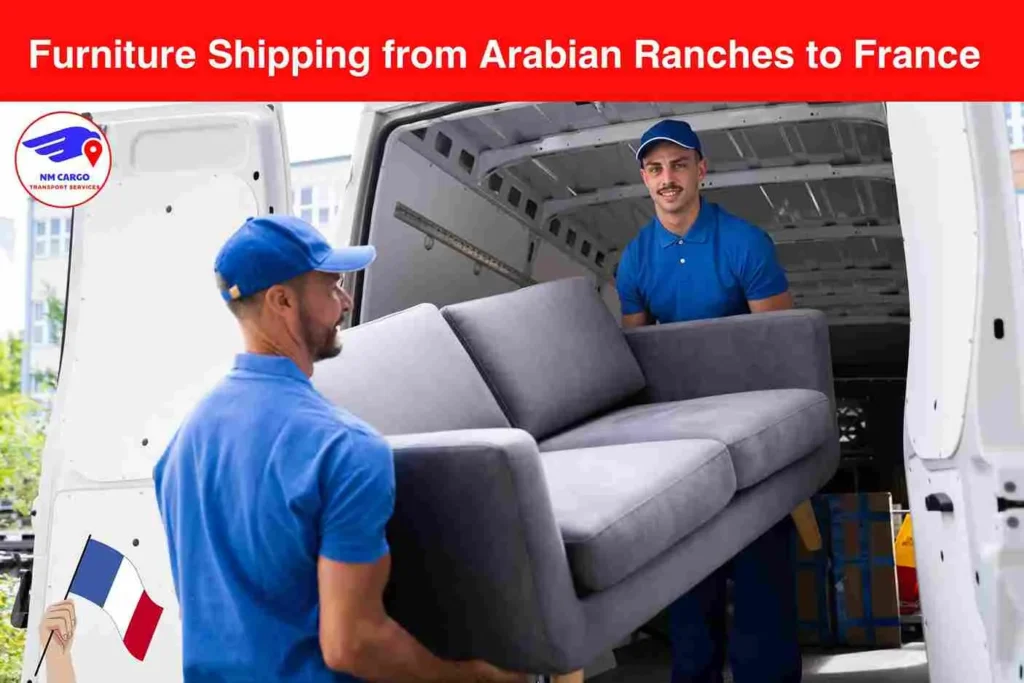 Furniture Shipping from Arabian Ranches to France