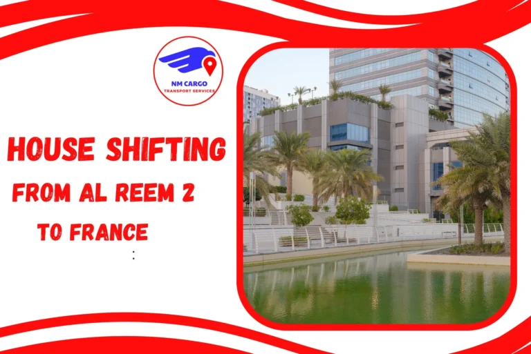 House Shifting from Al Reem 2 to France