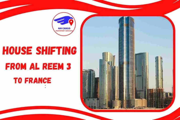 House Shifting from Al Reem 3 to France