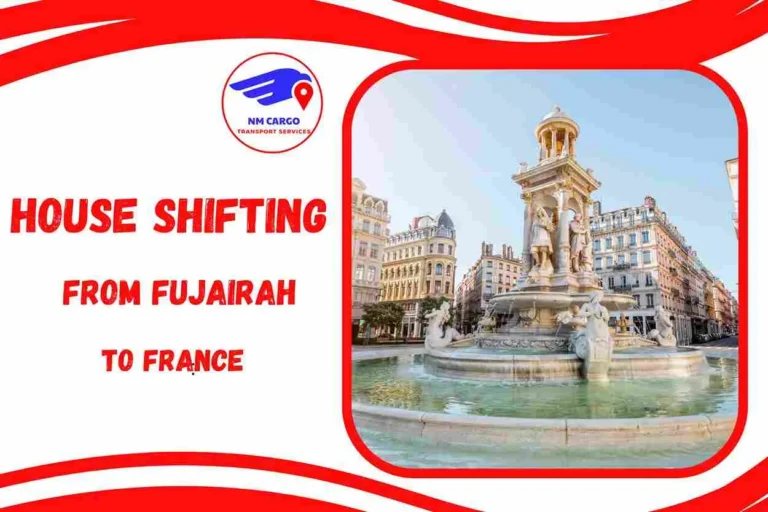 House Shifting from Fujairah to France