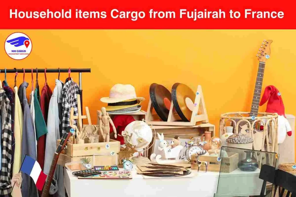 Household items Cargo from Fujairah to France