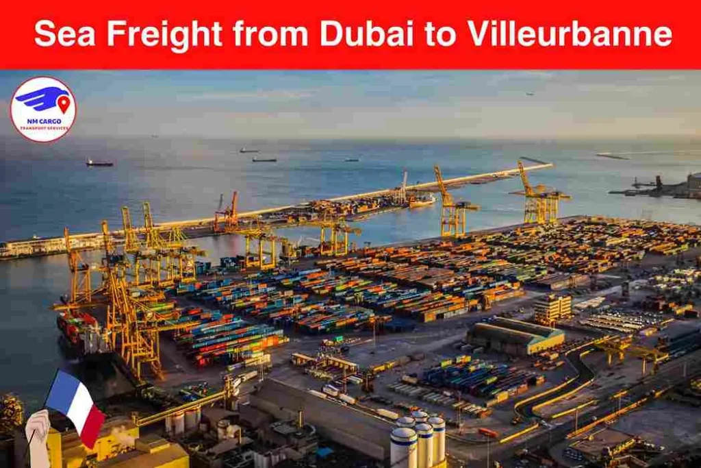 Sea Freight from Dubai to Villeurbanne