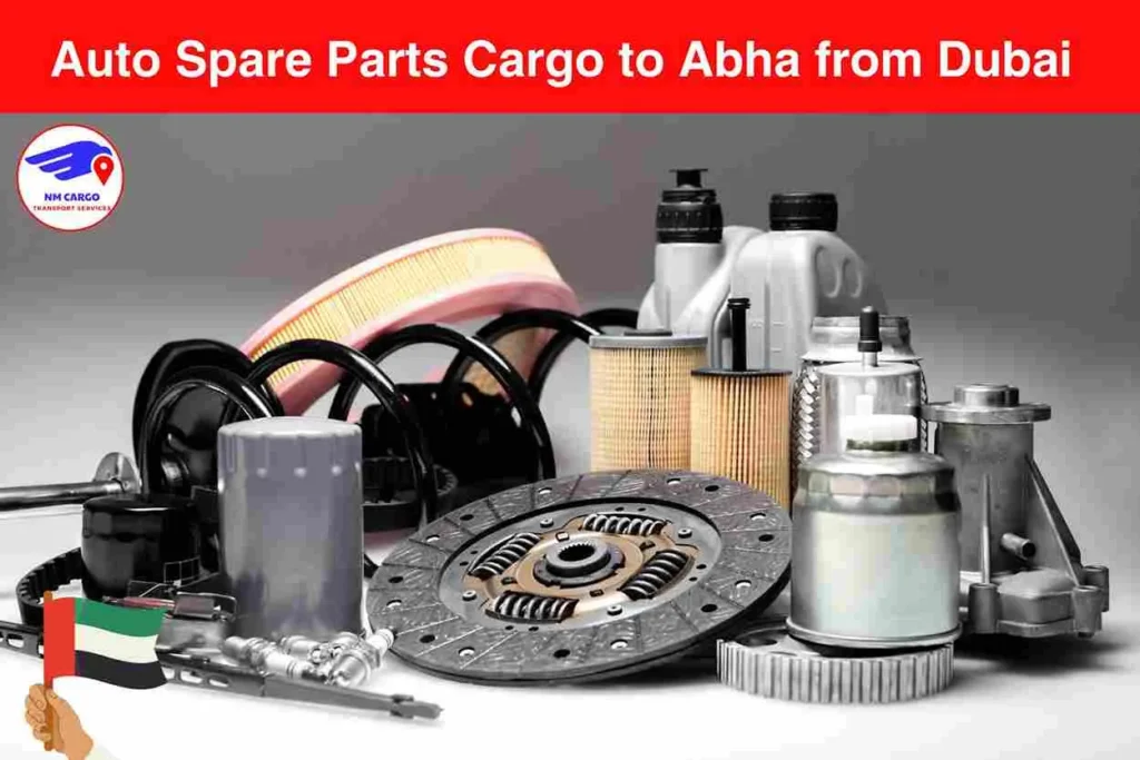 Auto Spare Parts Cargo to Abha from Dubai​