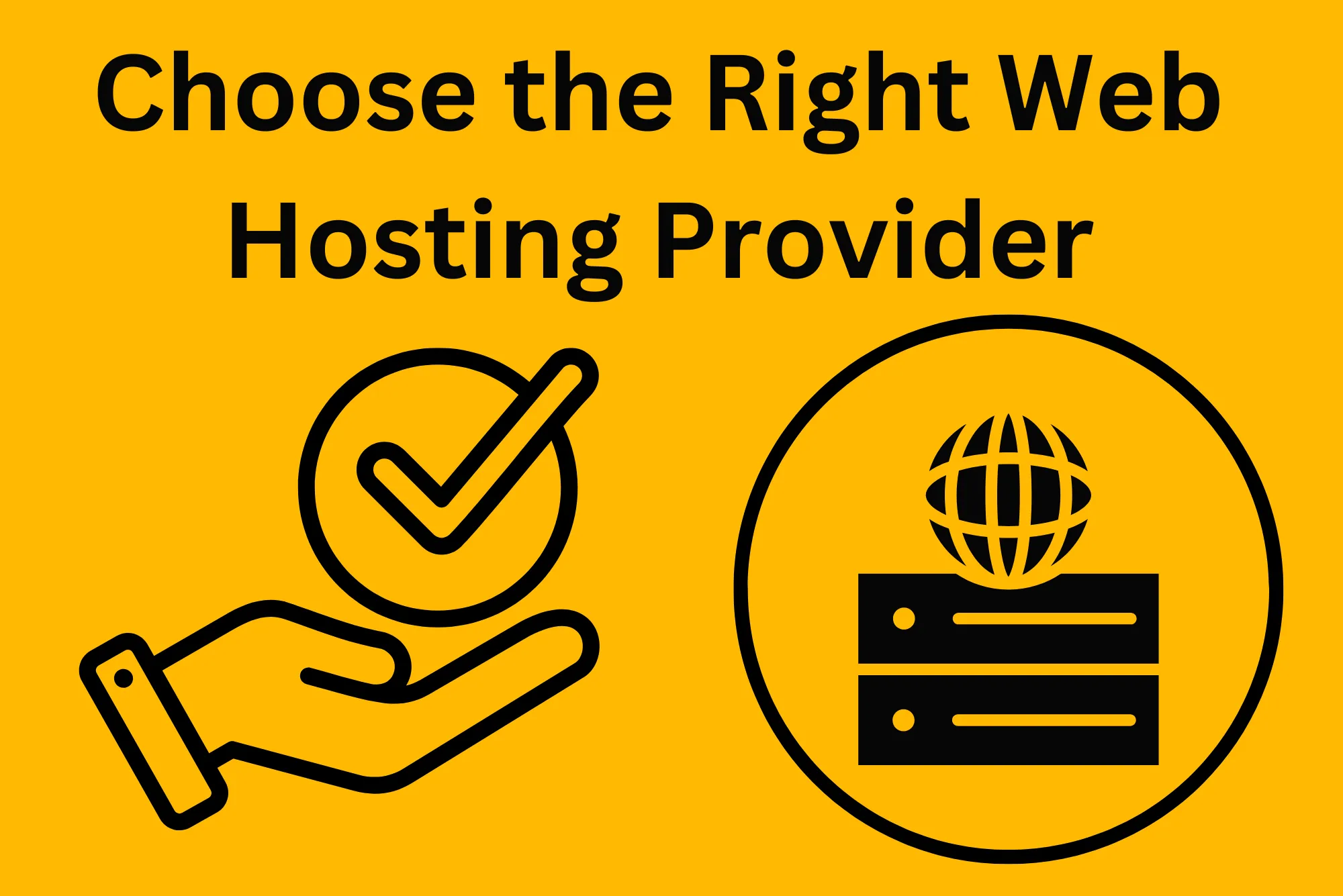 Choose the Right Web Hosting Provider