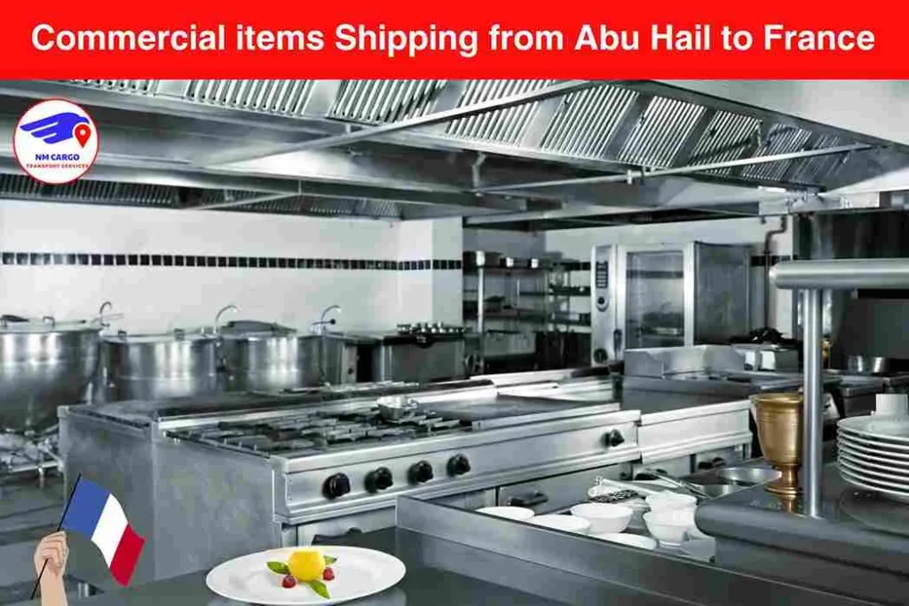 Commercial items Shipping from Abu Hail to France​