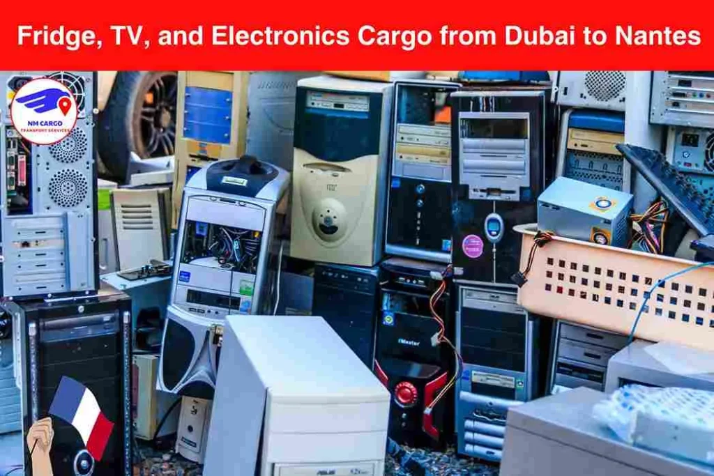 Fridge, TV, and Electronics Cargo from Dubai to Nantes​