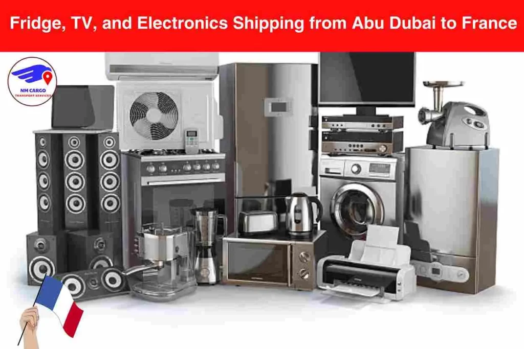 Fridge, TV, and Electronics Shipping from Abu Dubai to France