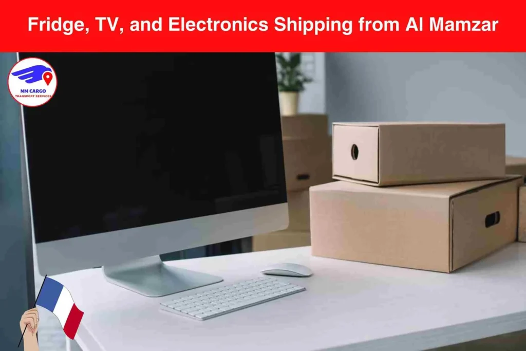 Fridge, TV, and Electronics Shipping from Al Mamzar to France