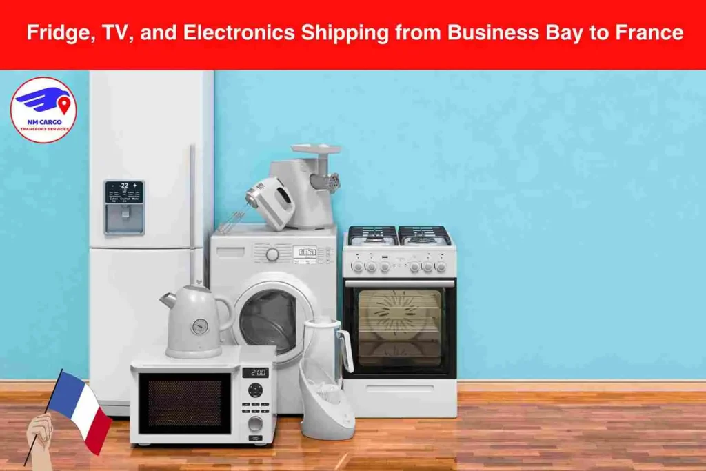 Fridge, TV, and Electronics Shipping from Business Bay to France​