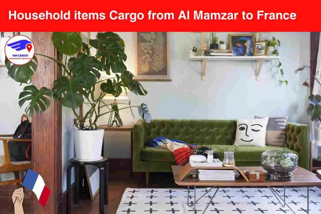 Household items Cargo from Al Mamzar to France