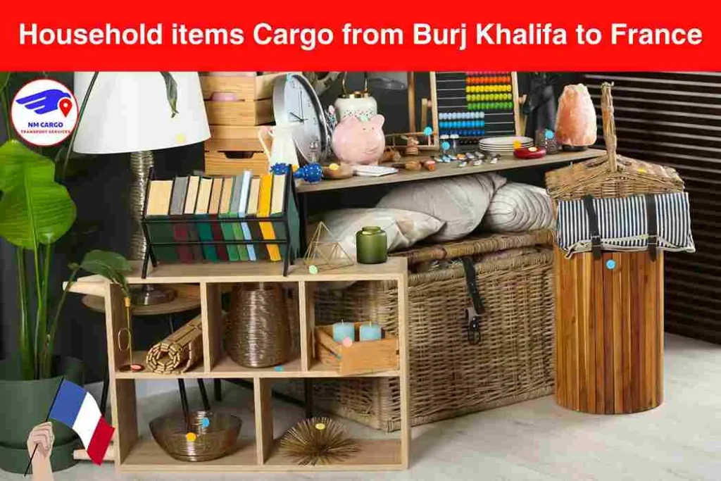 Household items Cargo from Burj Khalifa to France