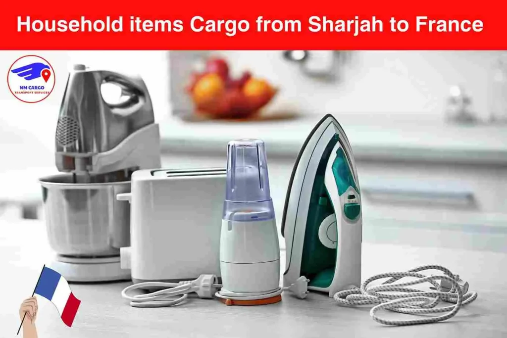 Household items Cargo from Sharjah to France