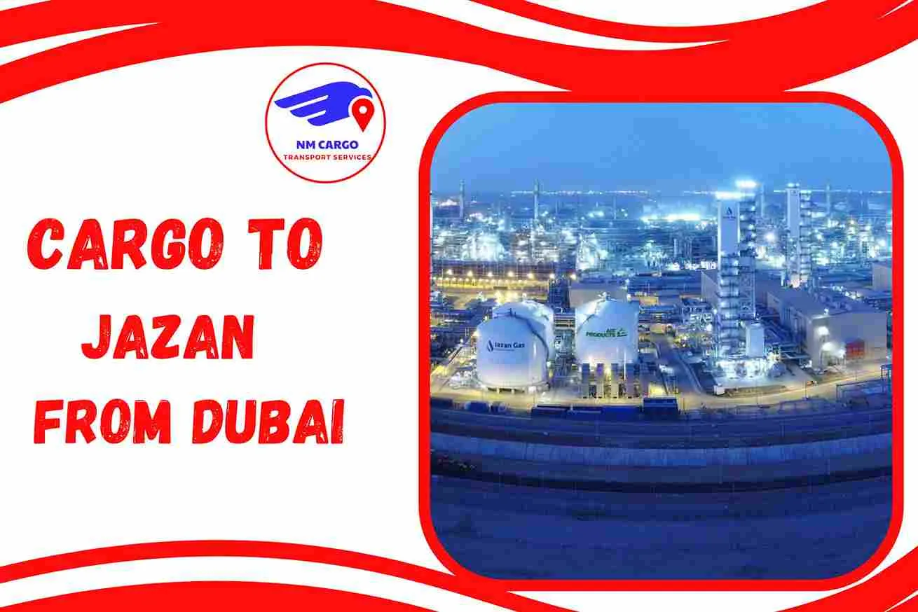 Cargo to Jazan from Dubai