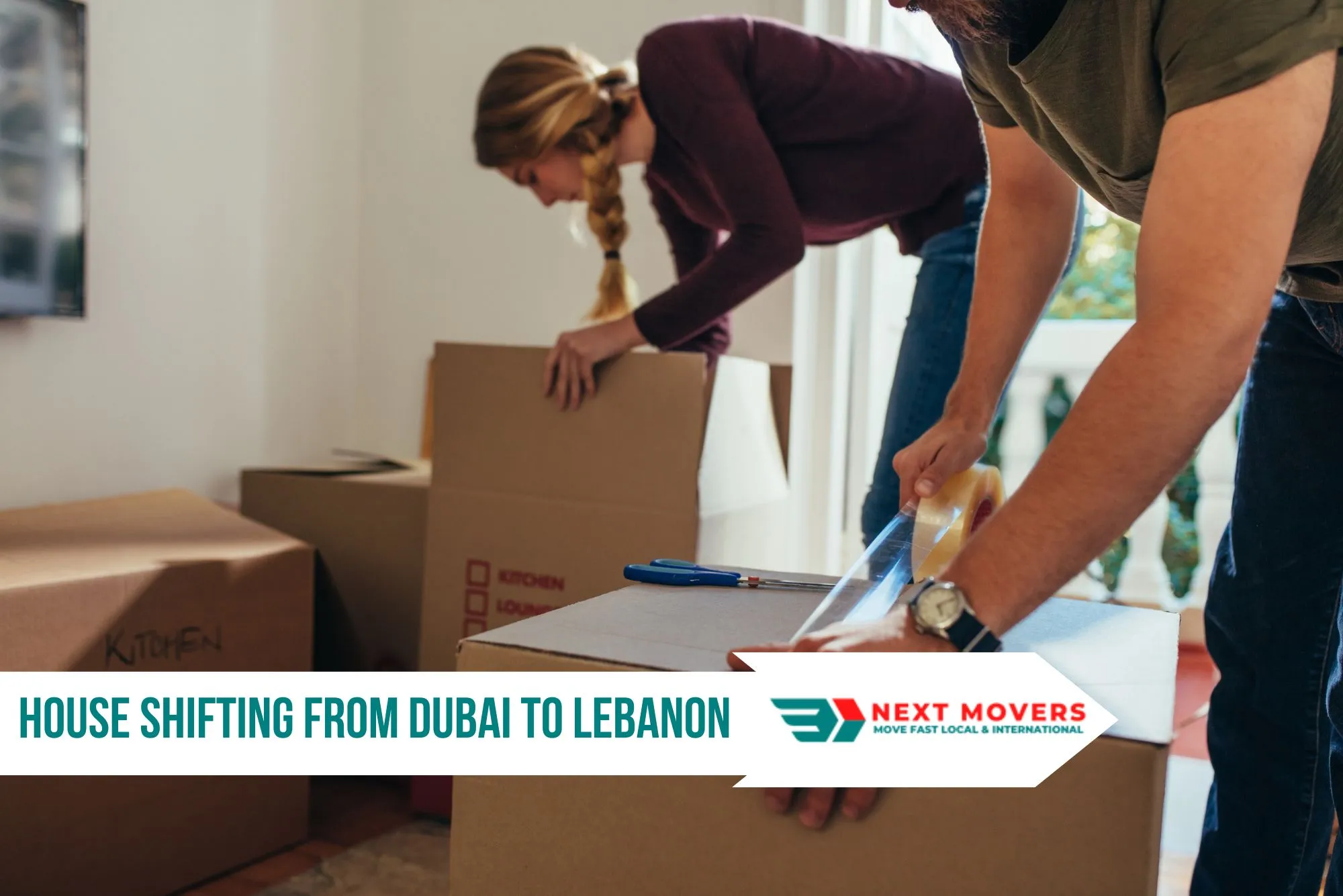 House Shifting from Dubai to Lebanon