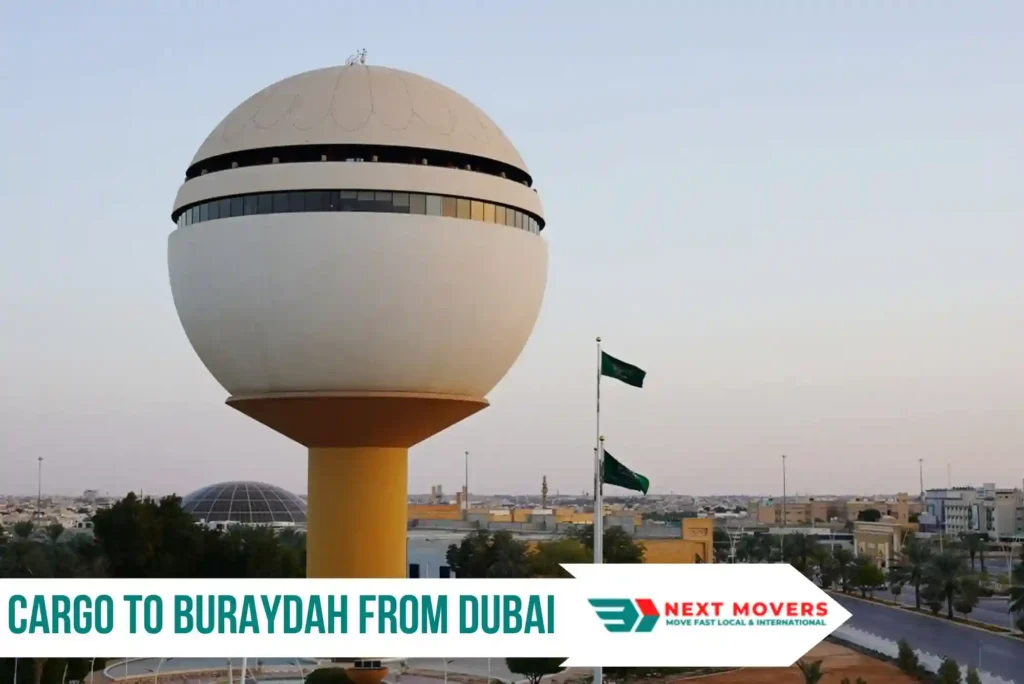 Cargo to Buraydah from Dubai