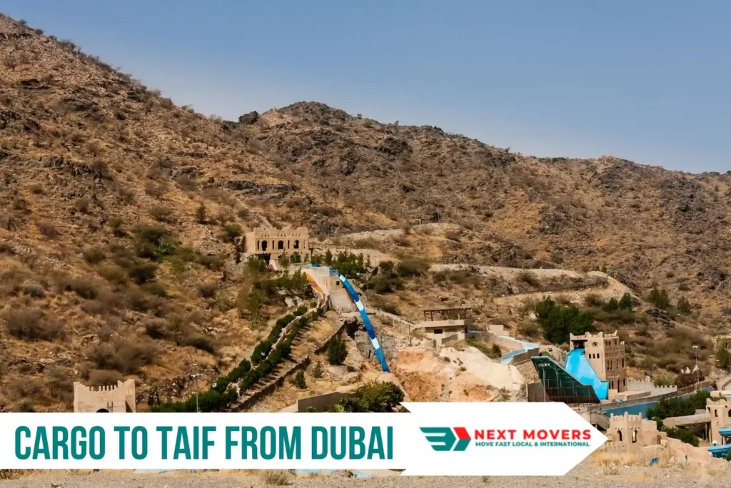 Cargo to Taif from Dubai