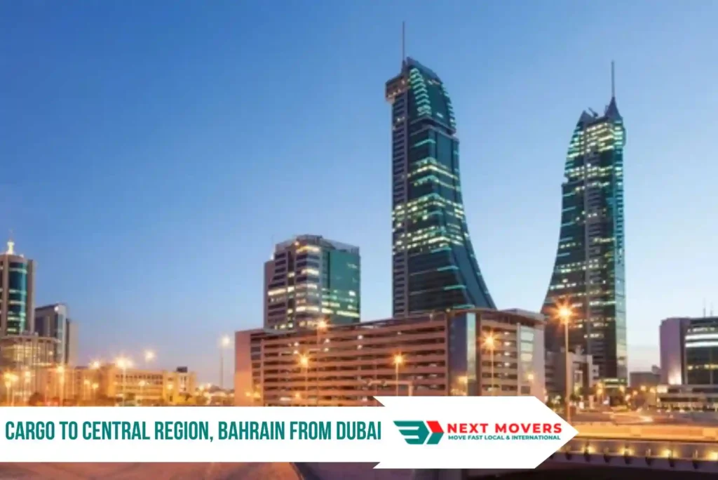 Cargo to Central Region, Bahrain From Dubai