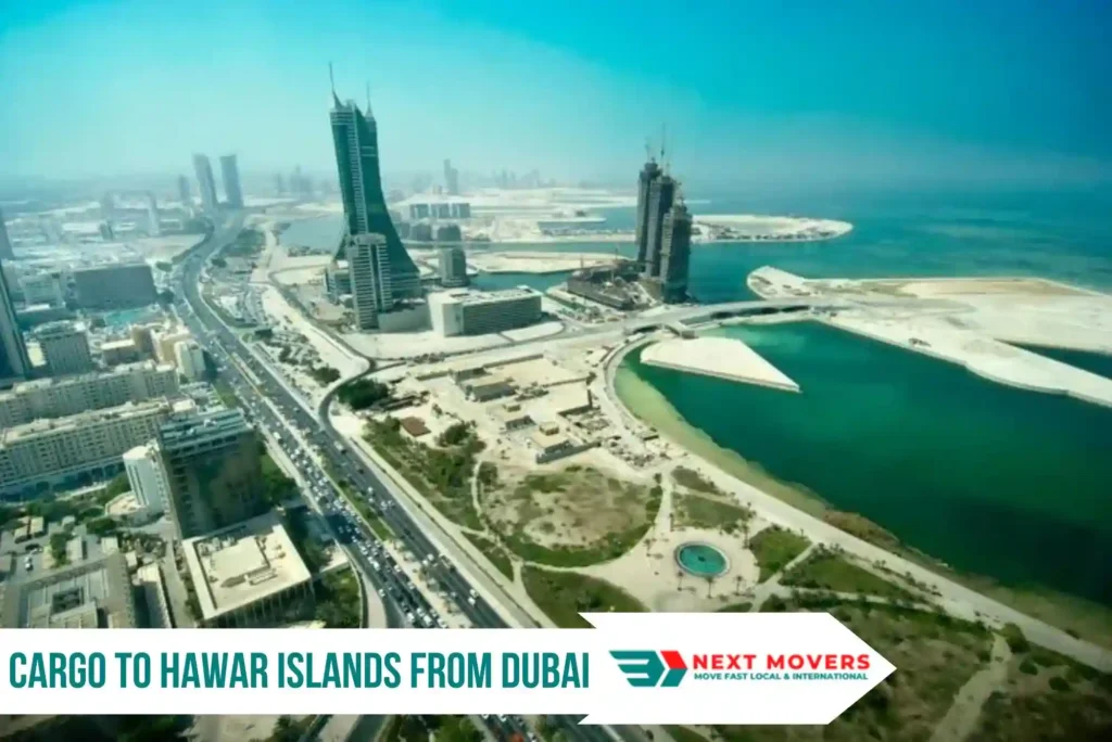 Cargo to Hawar Islands from Dubai