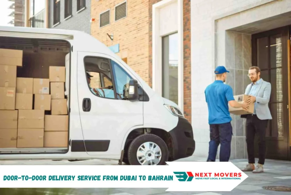 Door-to-door delivery service from Dubai to Bahrain