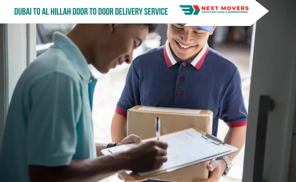 Dubai to Al Hillah Door to Door Delivery Service