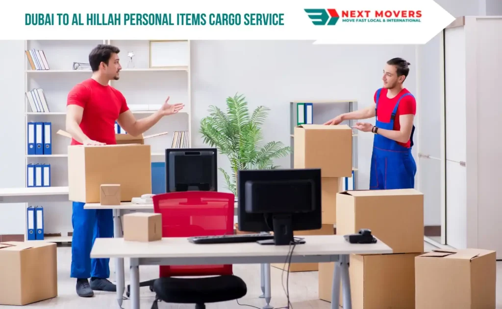 Dubai to Al Hillah Personal Items Cargo Service