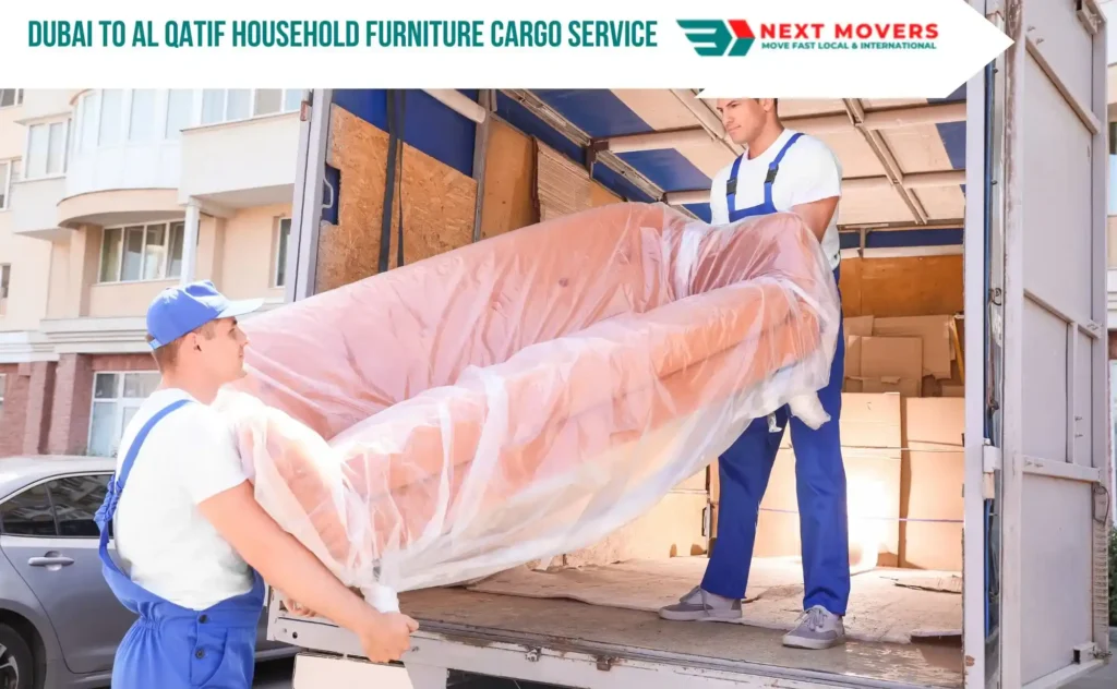 Dubai to Al Qatif Household Furniture Cargo Service