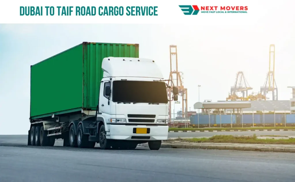 Dubai to Taif Road Cargo Service