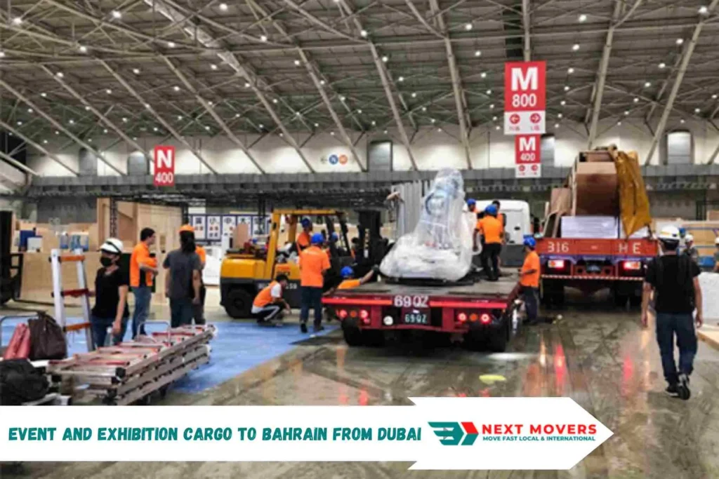 Event and Exhibition Cargo to Bahrain From Dubai