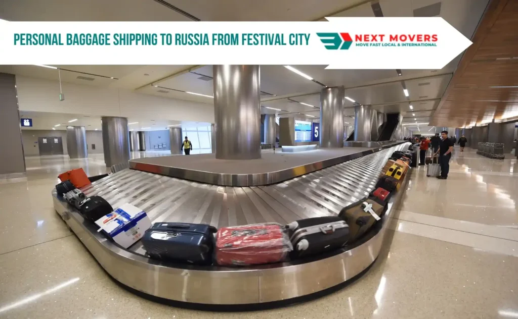 Personal Baggage Shipping To Russia From Festival City