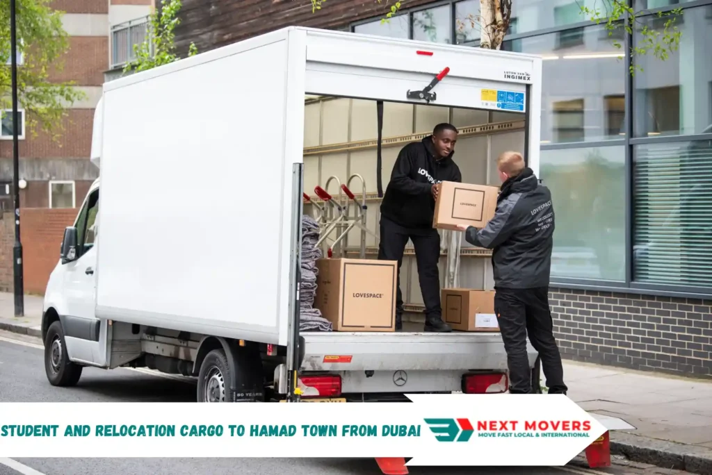 Student and Relocation Cargo to Hamad Town From Dubai